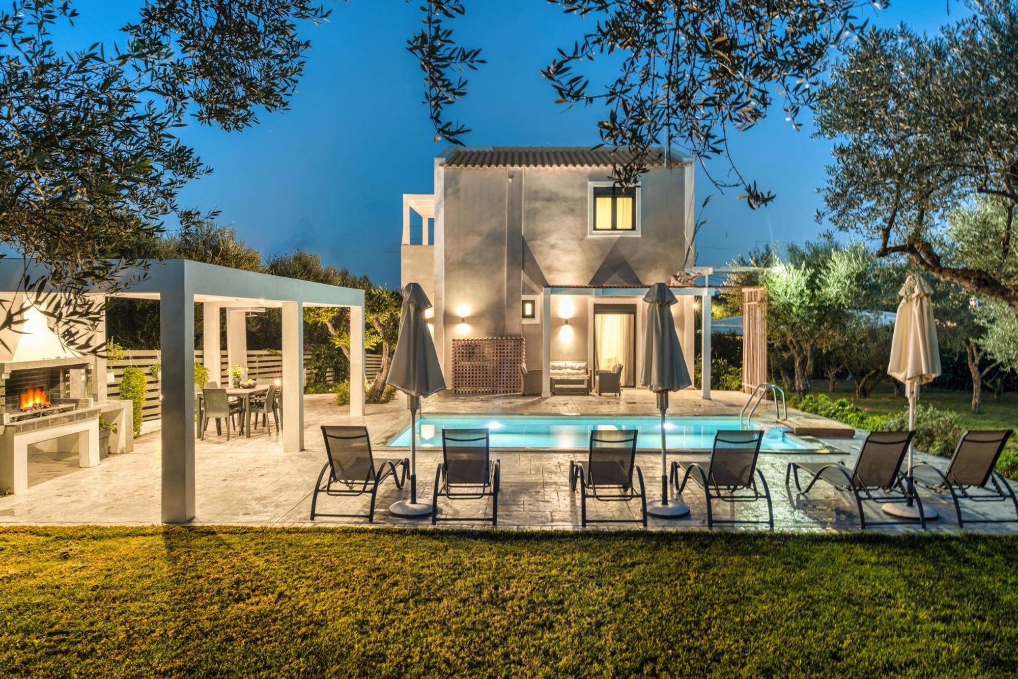 Valeria Private Villa Plános Esterno foto