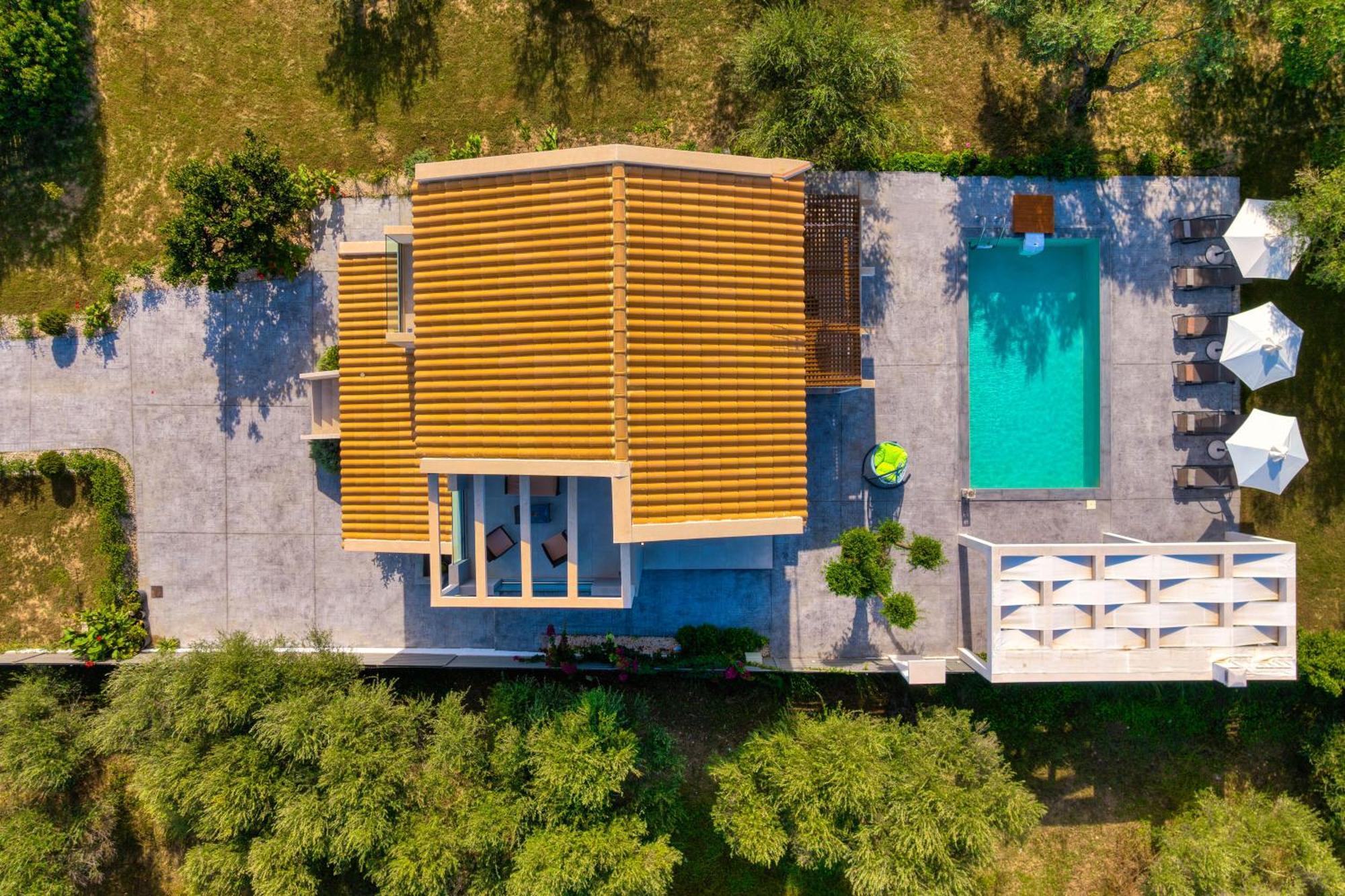 Valeria Private Villa Plános Esterno foto