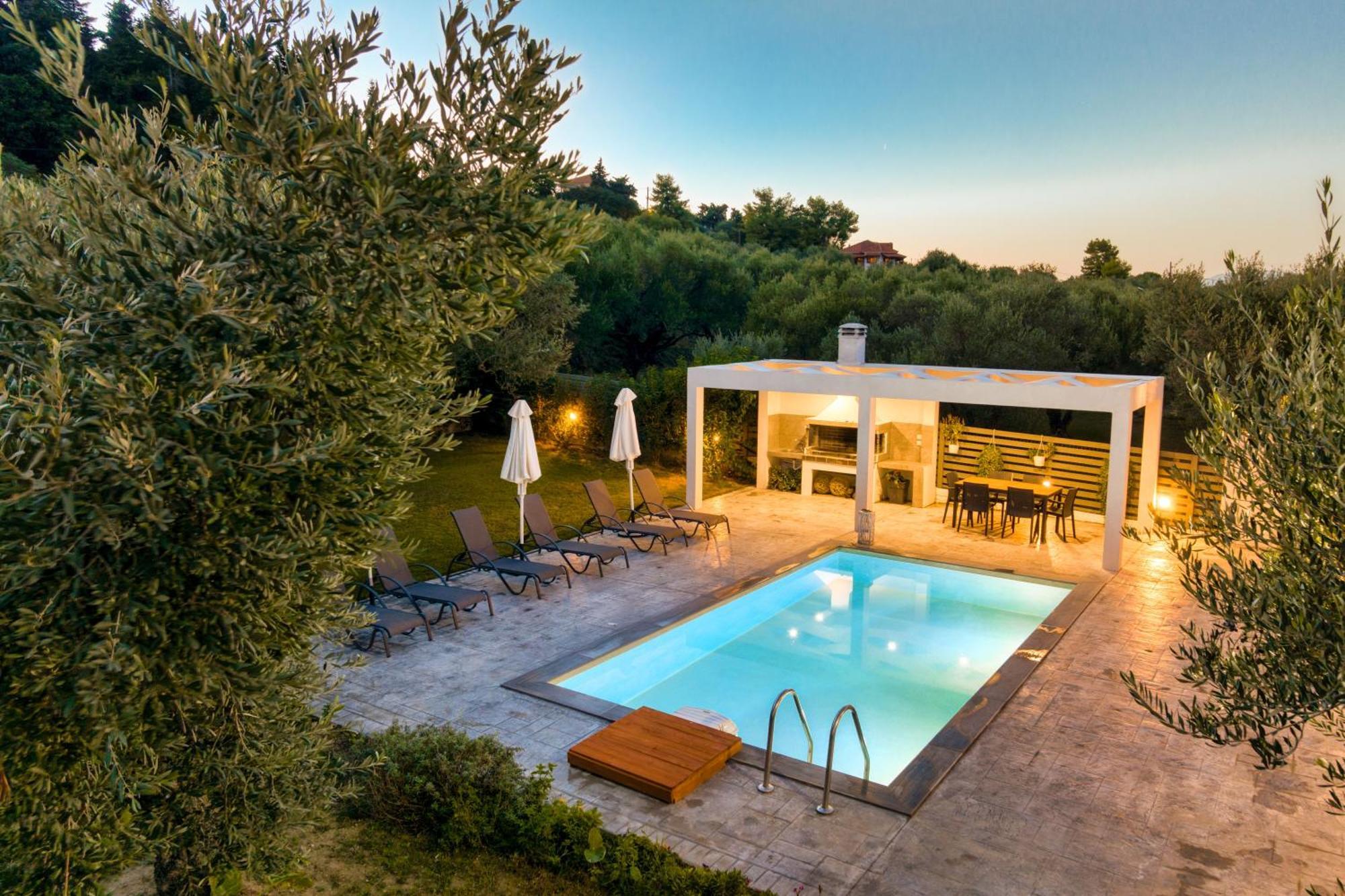 Valeria Private Villa Plános Esterno foto
